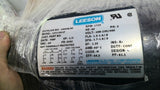 Leeson 100048.00 1/3HP AC Motor 1800 RPM 4 Pole 3 Phase 56C Frame 208-230/460V