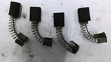Motor Brushes 0.674x 0.512x 0.244 0.533 Shunt Lot of 4