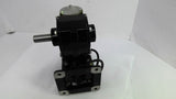 Bodine 6127JXCQ0012 Right Angle DC Gear Motor 1/12HP 130 Volts 30:1 Ratio