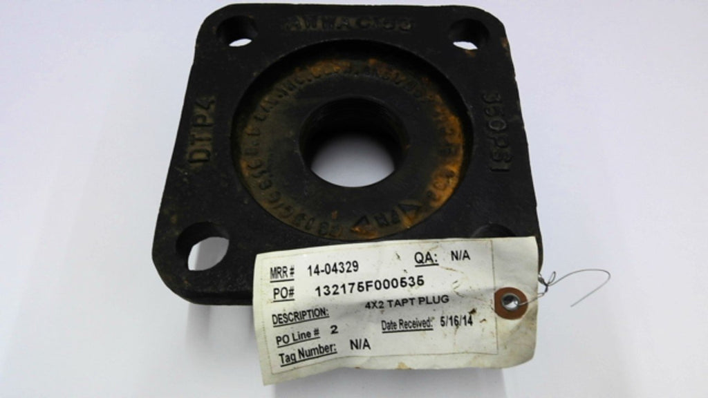 Sigma Mechanical Joint Ductile Iron Tapped Plug 4x2