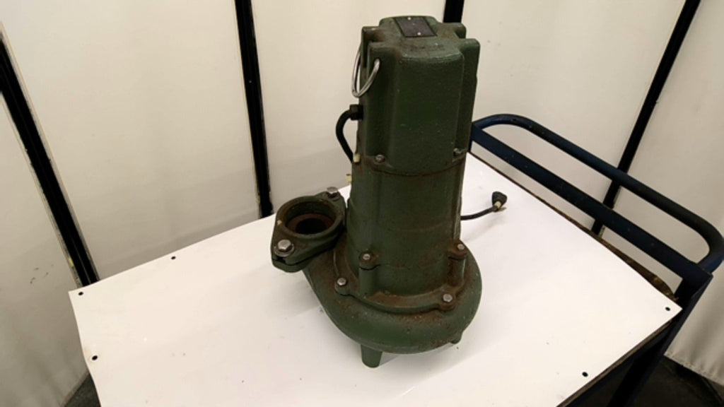 Zoeller Co E284-B Sewage Pump 1Hp 230V 4P 60Hz 1Ph 179Gpm 35Ft Max Head
