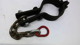 Double Bolt Pipe Clamp 4" With Safety Chain