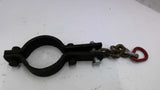 Double Bolt Pipe Clamp 4" With Safety Chain