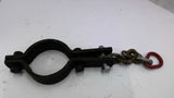 Double Bolt Pipe Clamp 4" With Safety Chain