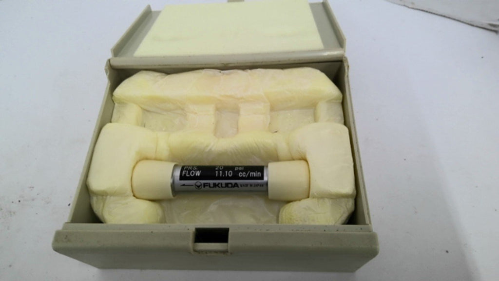 Fukuda FFM-100 47117668 Flow Master Meter 20PSI 11.10 CC/Min Flow