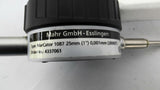 Mahr 1087 Digital Indicator 25MM Stem Order Number 4337061