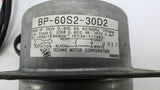 Nidec Techno BP-60S2-30D2 60 Watts Fan Motor Single Phase 200Volts 6AMPS 50/60HZ