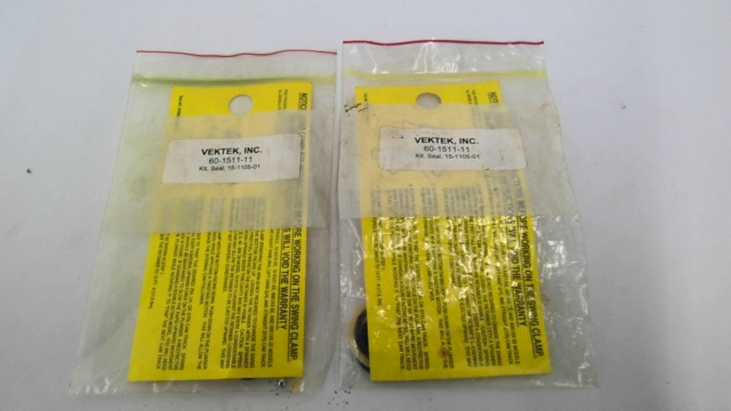 Vektek 60-1511-11 Seal Kit 15-1105-01 Lot Of 2