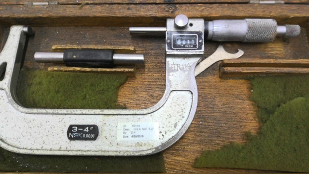 Nsk 3" - 4" Micrometer