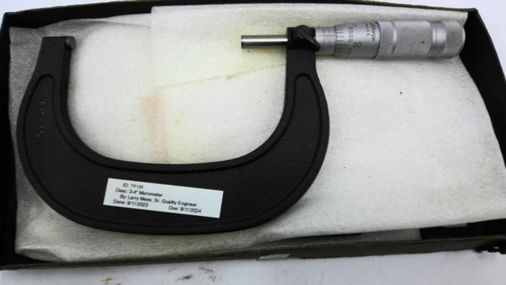 Brown Sharp 3"-4" Micrometer