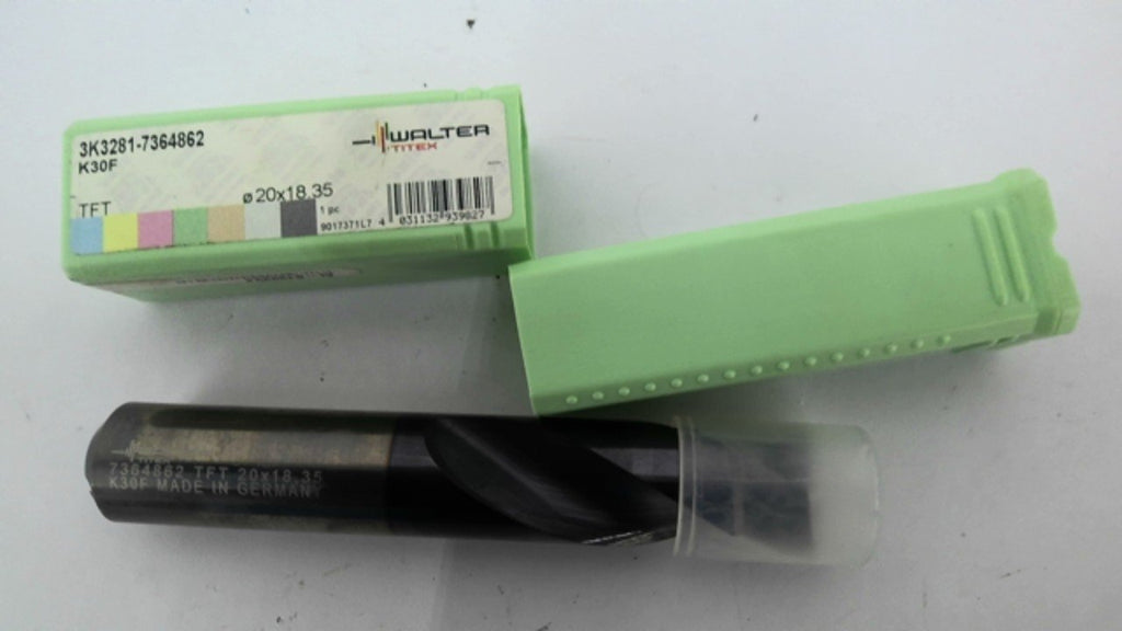Walter Titex 3K3281-7364862 K30F Carbide End Mill
