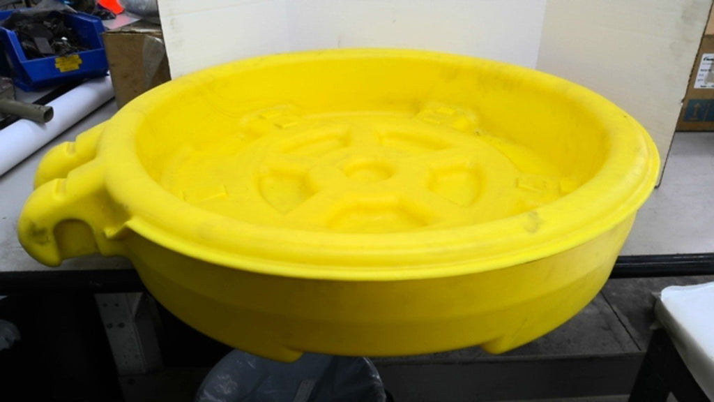 Eagle 1613M Poly Drum Tray and Drum Bogie