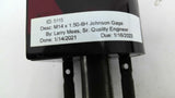 Johnson Gage GJ-5S Internal Thread Gauge M14 X 1.50-6H Thread