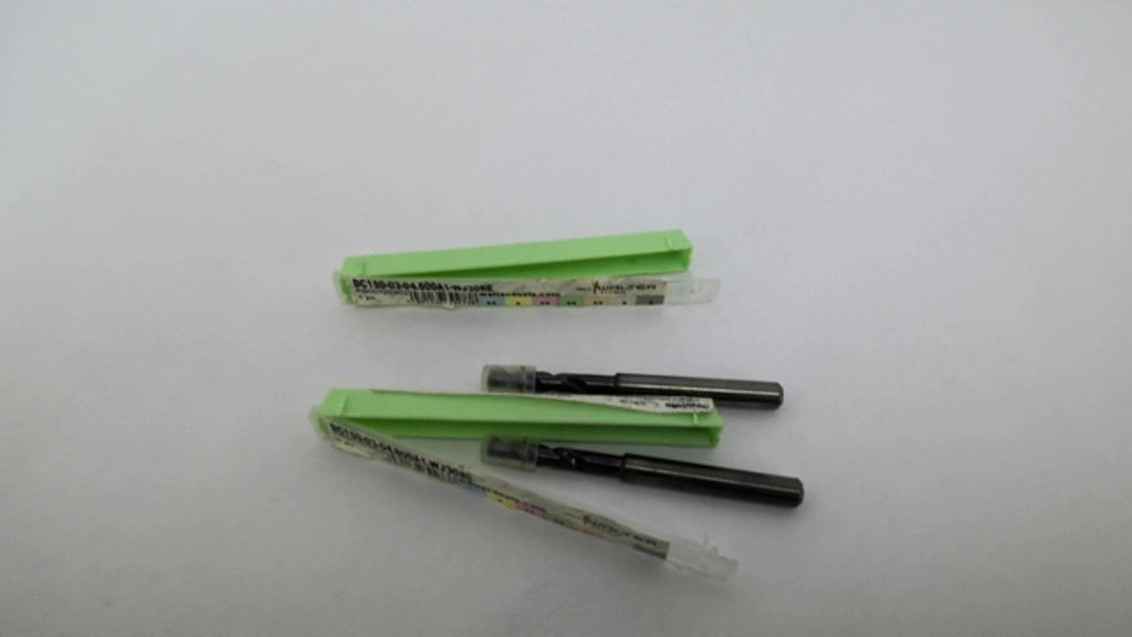 Walter Titex DC150-03-04.600A1-WJ30RE Solid Carbide Drill Bit Lot Of 2