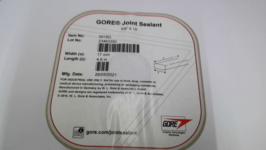Gore 0015G Joint Sealant 5/8" x 15'