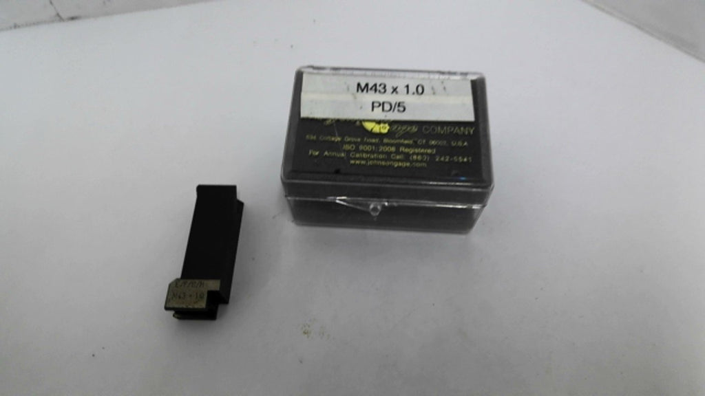 Johnson Gages PD/5 M43X1.0 Gauge