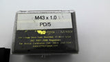 Johnson Gages PD/5 M43X1.0 Gauge