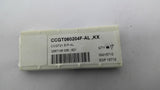 SECO CCGT060204F-AL,KX Carbide Inserts Lot Of 7 0.48MM