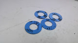 Durlon 9000 1"x2 1/2" Gasket Cover 0.65" Thick Lot of 4