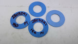 Durlon 9000 1"x2 1/2" Gasket Cover 0.65" Thick Lot of 4