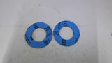Durlon 9000 2.425 x 4.374" Gasket .66 Thick Lot of 2