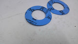Durlon 9000 2.425 x 4.374" Gasket .66 Thick Lot of 2