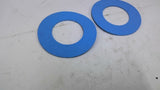 Durlon 9000 2.425 x 4.374" Gasket .66 Thick Lot of 2