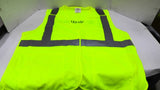 PIP Safety Vest 302-5PMVLY ANSI/ISEA107-2020 Type R Class 2 Size Small Lot Of 10