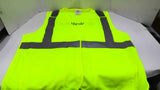 PIP Safety Vest 302-5PMVLY ANSI/ISEA107-2020 Type R Class 2 Size Small Lot Of 10