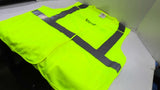 PIP Safety Vest 302-5PMVLY ANSI/ISEA107-2020 Type R Class 2 Size Small Lot Of 10