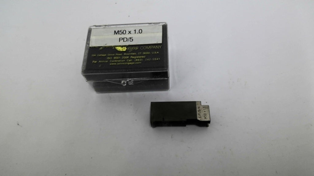 Johnson M50X1.0 PD/5 Thread Inspection Gauge