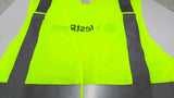 PIP Safety Vest 302-5PMVLY ANSI/ISEA107-2020 Type R Class 2 Size 5XL Lot Of 10