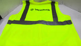 PIP Safety Vest 302-5PMVLY ANSI/ISEA107-2020 Type R Class 2 Size XL Lot Of 10