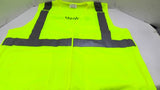 PIP Safety Vest 302-5PMVLY ANSI/ISEA107-2020 Type R Class 2 Size XL Lot Of 10