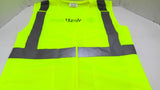 PIP Safety Vest 302-5PMVLY ANSI/ISEA107-2020 Type R Class 2 Size XL Lot Of 10