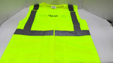 PIP Safety Vest 302-5PMVLY ANSI/ISEA107-2020 Type R Class 2 Size 2XL Lot Of 10