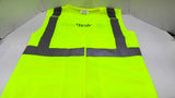 PIP Safety Vest 302-5PMVLY ANSI/ISEA107-2020 Type R Class 2 Size 2XL Lot Of 10