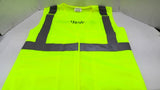 PIP Safety Vest 302-5PMVLY ANSI/ISEA107-2020 Type R Class 2 Size 2XL Lot Of 10