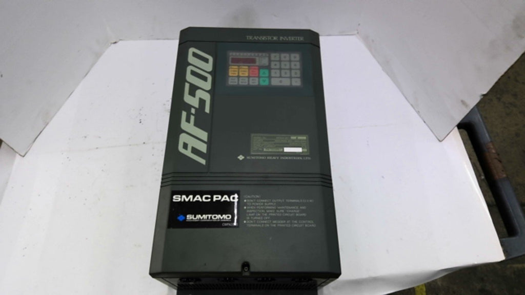 Summitomo AF504-3A7K 6.9 kVA 3.7KW AC Drive Inverter AF-500 460 V 8.7A