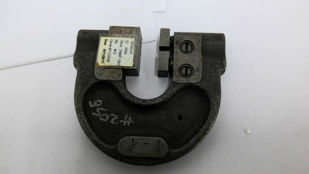 2058 Adjustable Limit Snap Gage 1/4"-1/2"