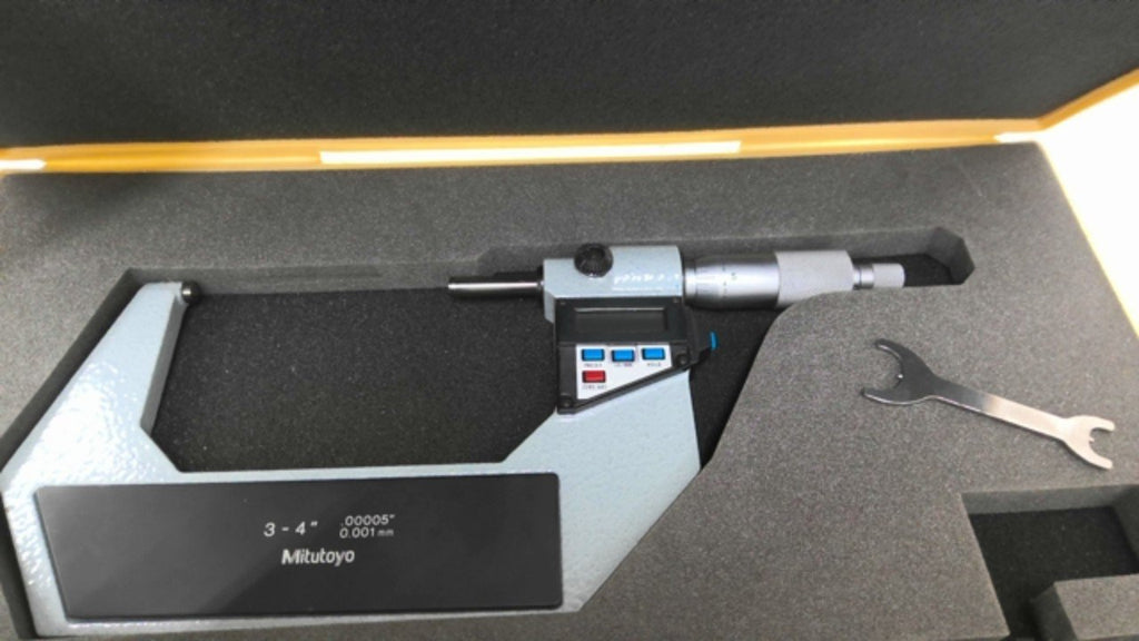 Mitutoyo 203-724 Digital Micrometer 3-4"
