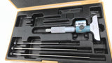 Mitutoyo 229-127 1546 Depth Micrometer 0-1" DMC2.5-4"K