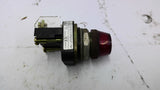 Allen-Bradley 8OO-Q10 Pilot Light Red Lens
