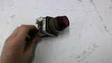 Allen-Bradley 8OO-Q10 Pilot Light Red Lens