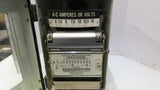 General Electric 8CH7BAB 17 Recording A-C Wattmeter 150/300/750 Volts