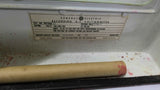 General Electric 8CH7BAB 17 Recording A-C Wattmeter 150/300/750 Volts
