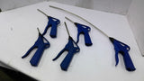 Blue CEJN208 Pneumatic Air Blowgun Lot of 5