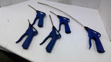 Blue CEJN208 Pneumatic Air Blowgun Lot of 5