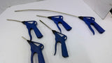 Blue CEJN208 Pneumatic Air Blowgun Lot of 5