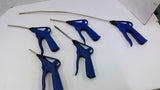 Blue CEJN208 Pneumatic Air Blowgun Lot of 5